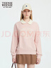 Teenie Weenie小熊女裝衛衣2025年秋季新款氣質(zhì)學(xué)院風(fēng)翻領(lǐng)長(cháng)袖上衣 曬單實(shí)拍圖