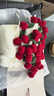 SWEET CUPID52朵玫瑰花束毯子手工永生花生日母親節520禮物送女友111cm 曬單實(shí)拍圖
