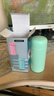 【全網(wǎng)爆款】迷你口袋保溫杯304不銹鋼水杯便攜可愛(ài)水杯女生 淡青色 150ml 曬單實(shí)拍圖