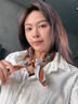 Calznklien100%真絲絲巾女桑蠶絲小方巾高檔生日禮物實(shí)用送媽媽送長(cháng)輩送領(lǐng)導 【四格拼色腰果花】高級感禮盒裝 輕奢時(shí)尚氣質(zhì)風(fēng)送女友老婆領(lǐng)導 曬單實(shí)拍圖
