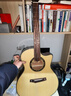 藍盾吉他AS-GC+靈蛇黑武士民謠木吉他面單板初學(xué)者新手入門(mén)41寸中世紀 41寸缺角 AS-GC+原木色【靈蛇】 曬單實(shí)拍圖