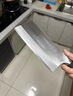 十八子作專(zhuān)業(yè)廚師刀具9鉻復合鋼菜刀 名鋒2號桑刀F306-S2【精美禮盒裝】 曬單實(shí)拍圖