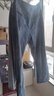 大嘴猴（paul frank）牛仔褲男春秋季美式寬松直筒褲子男潮牌街頭休閑褲男褲 藍色 36 曬單實(shí)拍圖