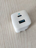 ANKER安克33W雙口充電器pd快充type-c接口兼容20w30W蘋(píng)果17iPhone16promax15手機華為小米u(yù)sb插頭 白 曬單實(shí)拍圖