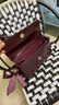百麗馬年系列包包女2026春季商場(chǎng)款真皮腋下包BL877AX6預售 酒紅 F 曬單實(shí)拍圖