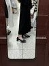 COSMICKISS職業(yè)女鞋工作單鞋空乘高跟鞋久站不累空姐面試上班通勤粗跟工裝鞋 黑色中跟小皮鞋[3cm] 37 曬單實(shí)拍圖