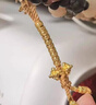 贏(yíng)夫人（Mrs win）古法金色藏式計數器手珠手鏈卡子計數配飾DIY民族風(fēng)小眾文玩飾品 單鈴一條 曬單實(shí)拍圖
