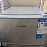 華寶小冰箱小型家用出租房用冷藏冷凍兩用一級能效節能省電迷你宿舍寢室辦公室二門(mén)電冰箱 【凈化去味 一級能效】58L銀色【全國聯(lián)?！?曬單實(shí)拍圖