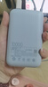小米（MI）【3C認證】充電寶移動(dòng)電源10000 自帶線(xiàn)雙向快充口袋版灰藍色可上飛機/火車(chē)戶(hù)外儲能電源 曬單實(shí)拍圖