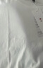 凡客誠品（VANCL）純棉長(cháng)袖T恤男春秋季圓領(lǐng)內搭衣服休閑寬松透氣打底衫 白色 5XL 曬單實(shí)拍圖