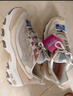 斯凱奇（Skechers）奶茶熊女鞋春厚底老爹鞋軟底百搭熊貓鞋休閑運動(dòng)鞋149238 38.5 曬單實(shí)拍圖