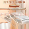 收米衣架家用掛衣晾衣架防滑無(wú)痕防肩角架子衣柜掛衣服不起包掛架衣?lián)?雙位衣架【款式顏色隨機發(fā)貨】 5支 曬單實(shí)拍圖
