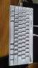 狼蛛（AULA）F3061機械手感60鍵鍵盤(pán) 有線(xiàn)mini小鍵盤(pán) RGB背光鍵盤(pán)臺式電腦筆記本辦公游戲鍵盤(pán) 白色【炫彩光】 曬單實(shí)拍圖