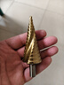 研然 多功能階梯寶塔鉆頭開(kāi)孔器打孔螺旋鉆4-32mm(HSS4241) 曬單實(shí)拍圖