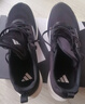 阿迪達斯（adidas）男鞋跑步鞋春夏戶(hù)外休閑防滑運動(dòng)鞋 一號黑/亮白/深麻灰 42 曬單實(shí)拍圖