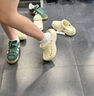 卡駱馳（CROCS）貝雅云彩女士洞洞鞋休閑鞋|208186 冬日白-11S   37 /38(240mm) 曬單實(shí)拍圖