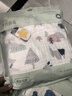 十月結晶嬰兒浴巾純棉紗布初生新生兒超柔吸水寶寶兒童大毛巾方巾 6層柔軟包邊 魔幻森林（110*110cm） 曬單實(shí)拍圖