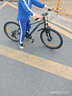 京東京造 YC300青少年兒童自行車(chē)24英寸禧瑪諾7速學(xué)生山地車(chē)禮物太空灰 曬單實(shí)拍圖