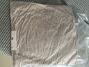 海瀾之家（HLA）棉麻抱枕靠枕輕奢超柔簡(jiǎn)約靠背墊客廳靠枕套含芯純色靠包沙發(fā)靠墊 簡(jiǎn)約 深空灰 枕套+枕芯【45*45cm】 曬單實(shí)拍圖