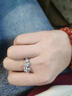 戚小米純s999足銀閃鉆星球戒指女開(kāi)口戒小眾設計微鑲食指指環(huán)戒2026新款 【999足銀】閃鉆星球戒指 曬單實(shí)拍圖