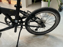 大行（DAHON）折疊自行車(chē)20英寸8級變速經(jīng)典P8單車(chē)KBC083 黑色經(jīng)典版-京倉 曬單實(shí)拍圖