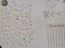 得力90*60cm可移除軟白板 兒童家用膠墻貼 鐵性自粘貼可擦寫(xiě)畫(huà)板 涂鴉墻紙 涂鴉畫(huà)畫(huà)黑板貼磁性可吸附 曬單實(shí)拍圖