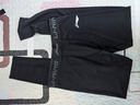 李寧（LI-NING）兒童緊身訓練服速干衣運動(dòng)套裝透氣男女春夏打底籃球足球羽毛球服 曬單實(shí)拍圖