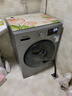 松下大海豹 滾筒洗衣機 12KG大容量 專(zhuān)屬頑漬洗 直驅電機  XQG120-80N1 曬單實(shí)拍圖