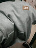 Lee童裝男童加厚連帽衛衣2025冬季新款兒童保暖上衣 暮光花灰 160 + 曬單實(shí)拍圖