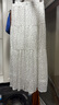 森馬（Semir）半身裙女松緊腰蛋糕裙百搭2025夏季肌理雪紡長(cháng)裙垂感107425120060 曬單實(shí)拍圖