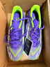 adidas F50 LEAGUE人造草皮2G/3G AG超輕定制短釘足球鞋阿迪達斯   紫色/白色/亮檸檬黃(推薦選大半碼)   38 曬單實(shí)拍圖