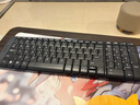 羅技（Logitech）MK220 鍵鼠套裝 無(wú)線(xiàn)鍵鼠套裝 辦公鍵鼠套裝  多媒體鍵鼠套裝 帶無(wú)線(xiàn)2.4G接收器 黑色 曬單實(shí)拍圖