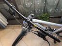 喜德盛（xds）山地自行車(chē)黑客700鋁合金車(chē)架24速變速油壓碟剎運動(dòng)健身休閑單車(chē) 銀/灰（2026款） 17寸（適合身高170-185cm） 曬單實(shí)拍圖