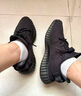 AJNIKER莆田椰子鞋yeezy350純原真爆滿(mǎn)天星網(wǎng)面透氣休閑鞋男女同款 adi350黑武士【真爆大底】 38 曬單實(shí)拍圖