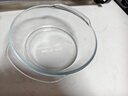 格娜斯雙耳透明耐熱玻璃碗大號帶蓋微波爐專(zhuān)用碗湯碗面碗沙拉碗餐具1.5L 曬單實(shí)拍圖