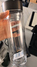 蘇泊爾（SUPOR）雙層玻璃杯茶水分離辦公泡茶杯男女出行車(chē)載水杯 送禮禮盒裝 曬單實(shí)拍圖