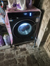 海爾洗衣機云溪4.0新品BE37E直驅活水精華洗藍盾除菌超薄滾筒洗衣機全自動(dòng)10公斤洗烘一體以舊換新補貼 晶彩屏+直驅活水精華洗+藍盾雙除菌1.15高凈 滾筒 曬單實(shí)拍圖