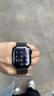 Apple/蘋(píng)果 Watch S11 智能手表GPS款42毫米亮黑色鋁金屬表殼黑色運動(dòng)型表帶S/M MEU94CH/B 曬單實(shí)拍圖
