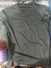 龍牙滿(mǎn)2件-100男士夏季速干T恤秘戰短袖圓領(lǐng)戰術(shù)戶(hù)外半袖吸汗純色T 極夜黑 M 175/96A（135-160斤） 曬單實(shí)拍圖