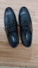奧康（Aokang）皮鞋男英倫風(fēng)男鞋系帶商務(wù)正裝鞋男士低幫鞋子 黑色37碼 曬單實(shí)拍圖