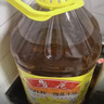 魯花【保真花生油】 食用油 5S 壓榨一級 花生油 5L 曬單實(shí)拍圖