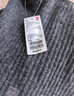 優(yōu)衣庫女裝舒芙蕾半高領(lǐng)針織衫/毛衣毛衫479158 08 深灰色 3XL /170/108C 曬單實(shí)拍圖