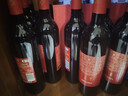 長(cháng)城（GreatWall）紅標紅愿赤霞珠干紅葡萄酒750ML*6瓶整箱裝紅酒宴席酒 年貨節送禮 曬單實(shí)拍圖