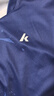 川崎（KAWASAKI）羽毛球服男款專(zhuān)業(yè)運動(dòng)圓領(lǐng)短袖+短褲套裝B1815 深藍色 2XL 曬單實(shí)拍圖