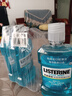 李施德林(Listerine)精油漱口水冰藍勁爽清新口氣深層清潔500mL*3減少細菌 曬單實(shí)拍圖