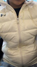 安德瑪（Under Armour）童裝男女童立領(lǐng)百搭運動(dòng)輕薄羽絨服大童保暖短款外套254306822 曬單實(shí)拍圖