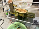 MPPMCKF款竹子流水魚(yú)缸自動(dòng)流水器流水竹筒流水生財擺件水景自動(dòng)流水器 竹排長(cháng)30公分【帶水泵過(guò)濾石】 曬單實(shí)拍圖