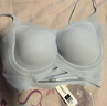 草本初色內衣女小胸聚攏無(wú)鋼圈透氣山茶花香氛文胸罩 粉底膚 M 曬單實(shí)拍圖