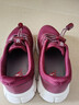 足力健老人鞋【孝敬爸媽】中老年輕便休閑散步鞋2431380J 女 酒紅 38 曬單實(shí)拍圖