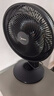 美的（Midea）臺式電風(fēng)扇七葉柔風(fēng)輕音臥室宿舍廣角遠距交流定頻臺扇辦公室桌面節能省電搖頭小型電扇 FGAU30D 曬單實(shí)拍圖